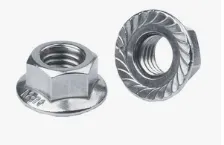 Stainless steel flange lock nuts